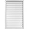 Ekena Millwork Vertical Surface Mount PVC Gable Vent: Functional, w/ 2"W x 1-1/2"P Brickmould Frame, 28"W x 42"H GVPVE28X4202SF - alternate 1